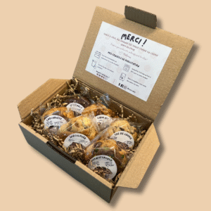 Box de 6 cookies