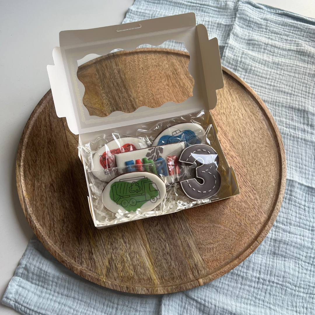 Lot de 5 sablés personnalisés - Véhicules – Image 4