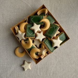 Coffret Ramadan – 25 sablés artisanaux décorés