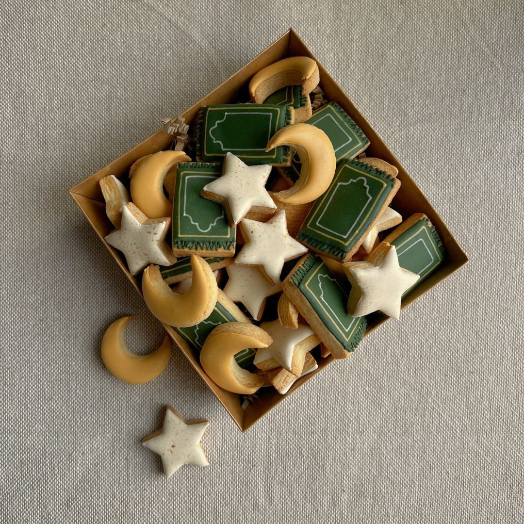 Coffret Ramadan – 25 sablés artisanaux décorés